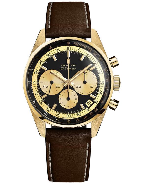 replica Zenith El Primero A386 Revival Yellow Gold 30.P386.400/27.C841 watches review